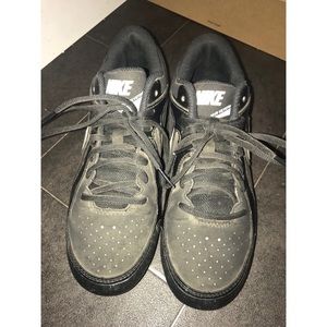 Black and white Nike Cleats